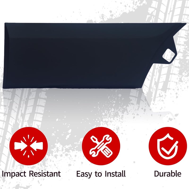 APASQRO Rear Side Body Trim Molding for Transit 150 250 350 350HD 2015-2024, 148WB and 148WB EXT Single Rear Wheel Lower Panel Cover Accessories, Drvier Left Side, 1PC - Image 5